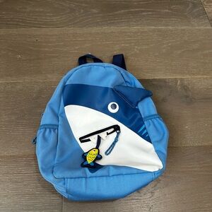 Blue small Shark Kids Backpack
